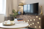 Castle Farm show home interior - living room