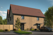 Computer generated image of new homes at Parkland Meaows (1)