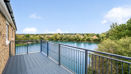 Modern Apartment Balcony With Panoramic Waterfront Views