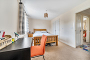 Spacious double bedroom with ample natural light